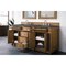 James Martin Vanities Bristol 72in Double Vanity, Saddle Brown w/ 3 CM Charcoal Soapstone Quartz Top 157-V72-SBR-3CSP - alternate 2